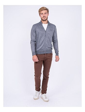 Gilet zippé col montant LAMELVIN