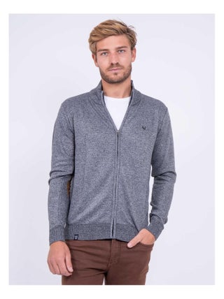 Gilet zippé col montant LAMELVIN