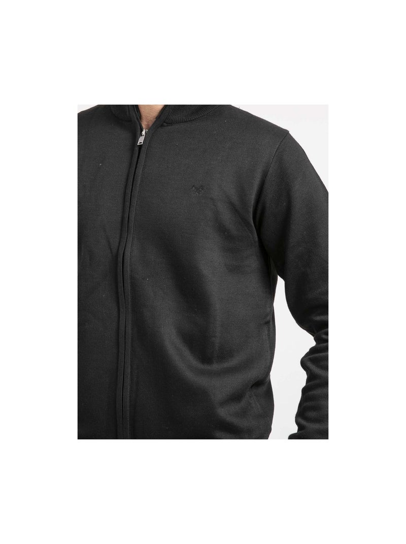 Gilet zippé col montant LAMELVIN Noir - Kiabi