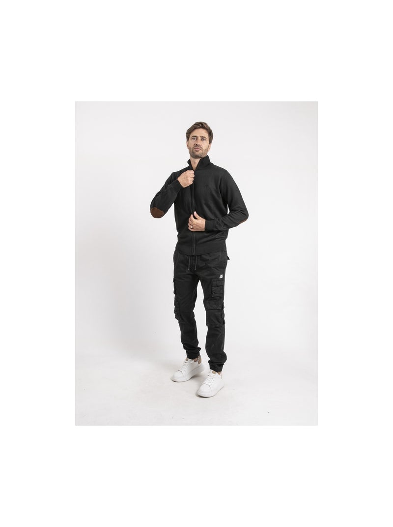 Gilet zippé col montant LAMELVIN Noir - Kiabi