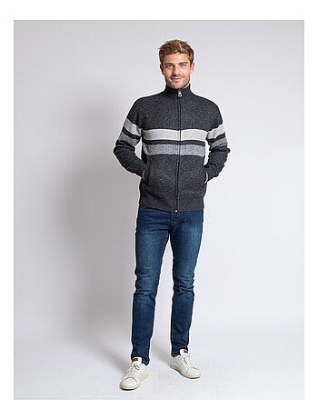 Gilet zippé col montant LODADY