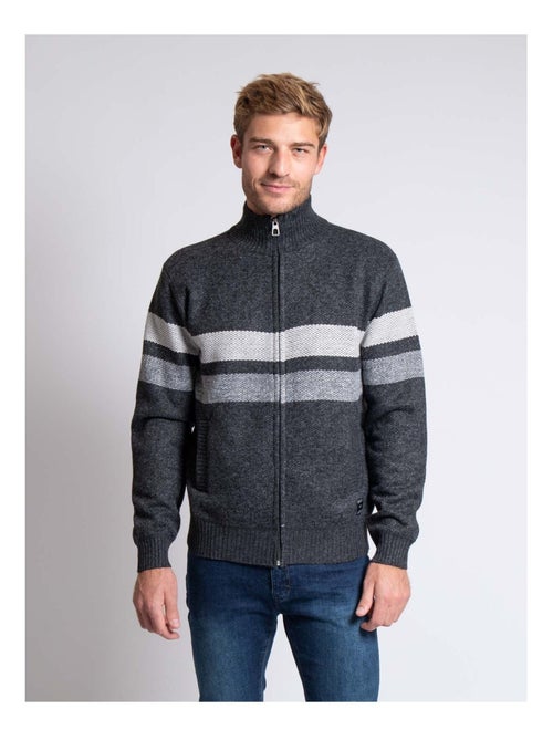 Gilet zippé col montant LODADY - Kiabi