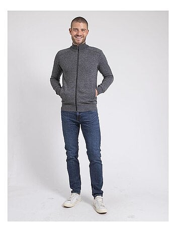 Gilet zippé col montant LUMORAY