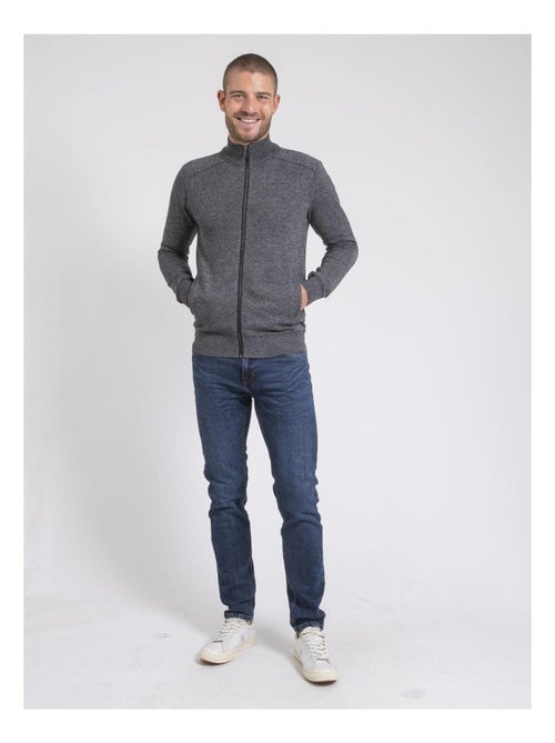 Gilet zippé col montant LUMORAY - Kiabi