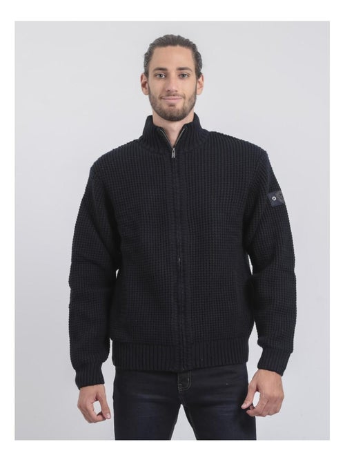 Gilet zippé col montant LUNEL - Kiabi