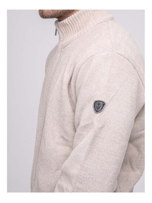 Gilet zippé col montant LYGALE - Kiabi