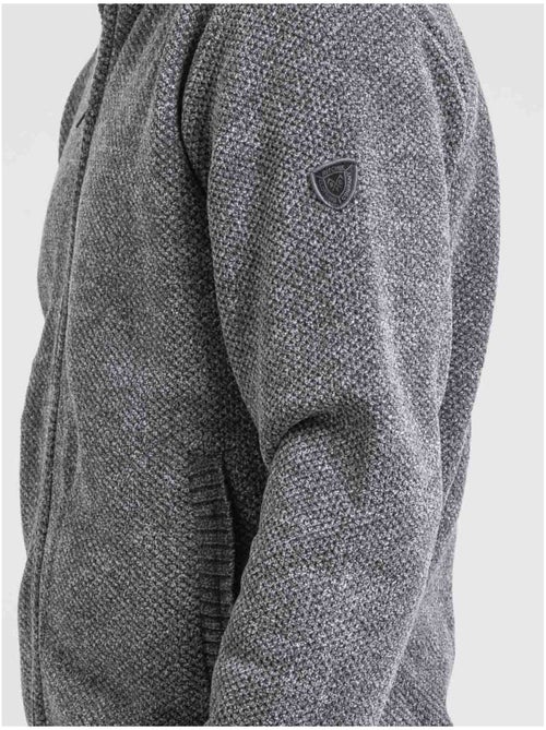 Gilet zippé col montant LYGALE - Kiabi