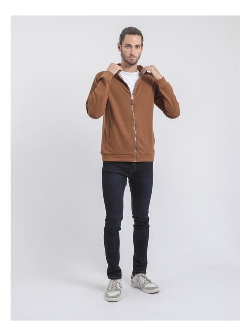 Gilet zippé col montant WITS - Kiabi