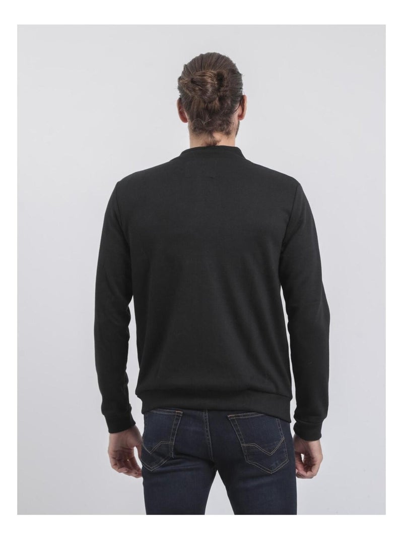 Gilet zippé col montant WITS Noir - Kiabi