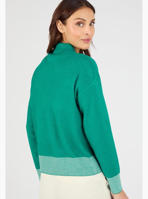 Gilet zippé col polo - Damart - Kiabi