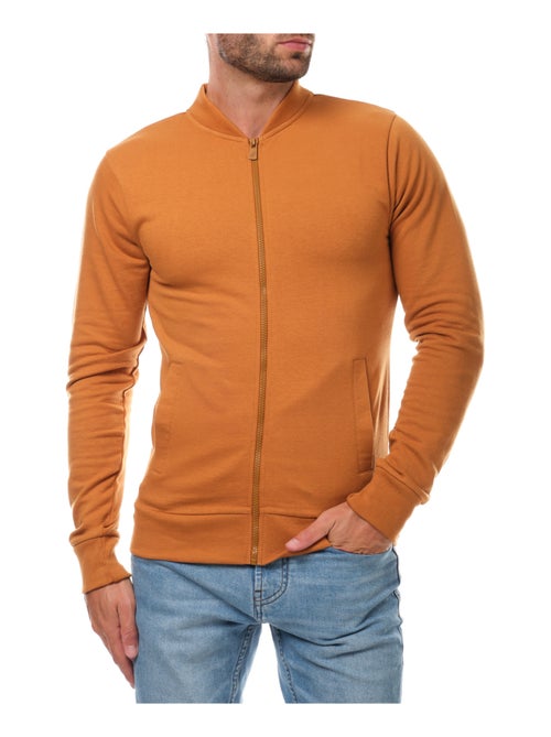Gilet zippé col rond - Kiabi