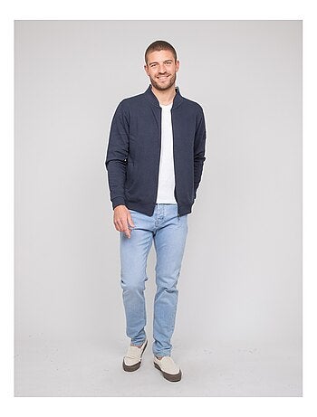 Gilet zippé coton WALIVIO