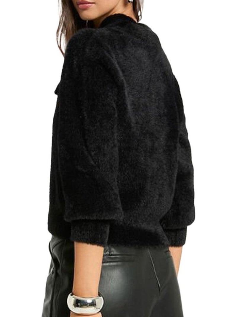 Gilet Zippé  Femme Morgan DOMI Noir - Kiabi