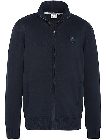 Gilet Zippé Homme Schott