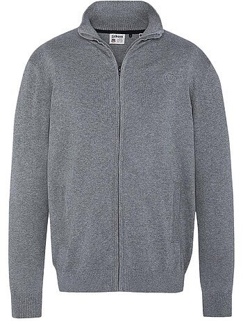 Gilet Zippé Homme Schott