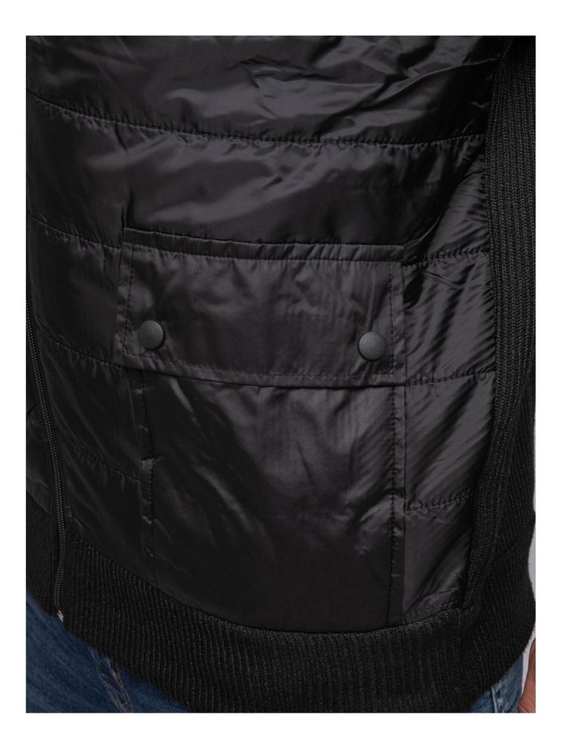 Gilet zippé LATOCOL Noir - Kiabi