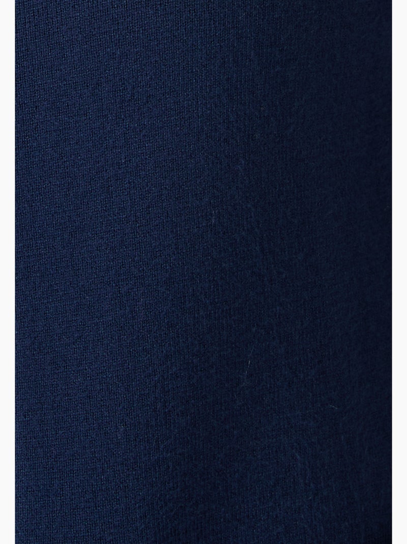 Gilet zippé maille milano - damart Bleu - Kiabi