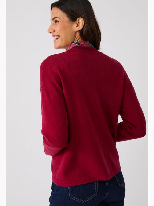 Gilet zippé maille milano - damart - Kiabi