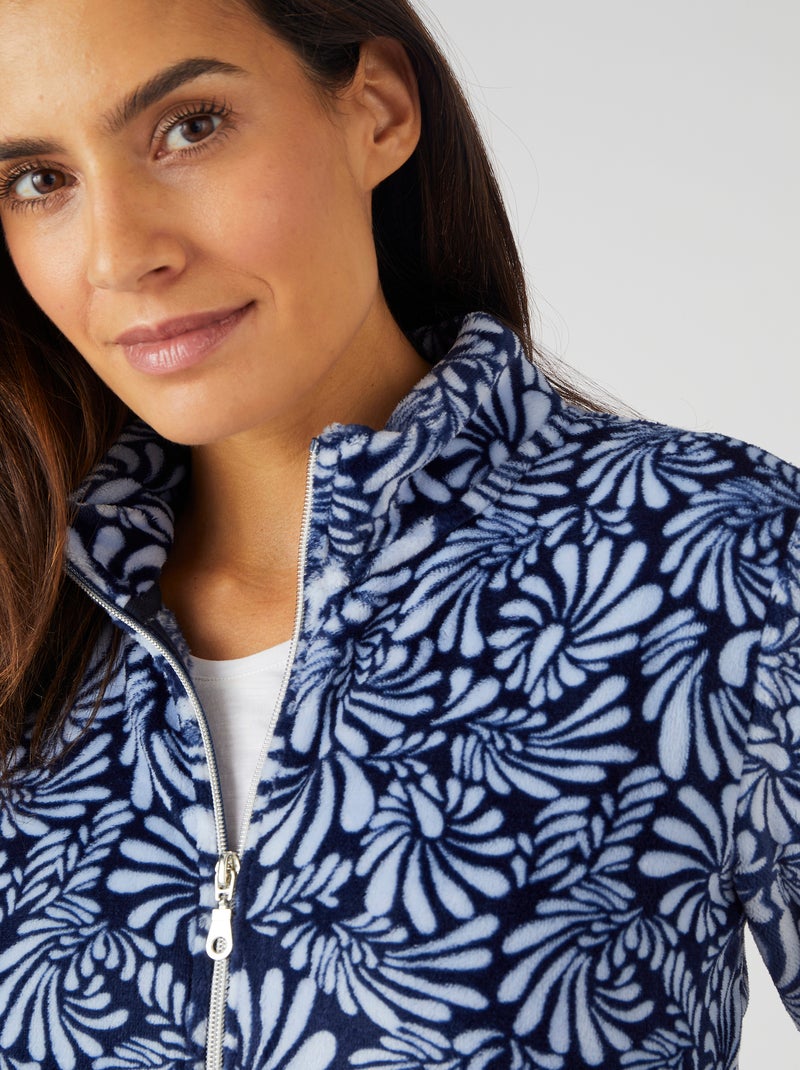 Gilet zippé maille polaire Thermolactyl - Happy D. by Damart Blanc - Kiabi