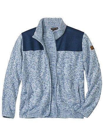 Gilet Zippe Tricot - ATLAS FOR MEN