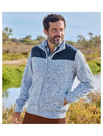 Gilet Zippe Tricot - ATLAS FOR MEN