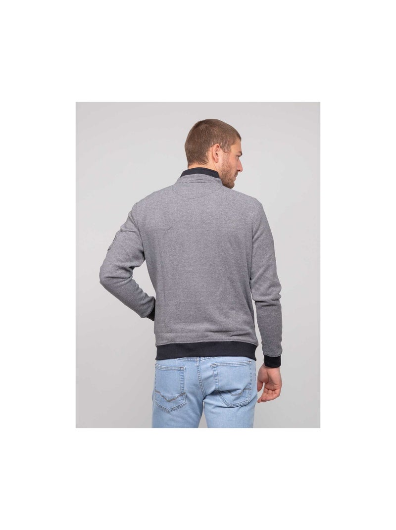 Gilet zippé WILOHAN Bleu marine - Kiabi