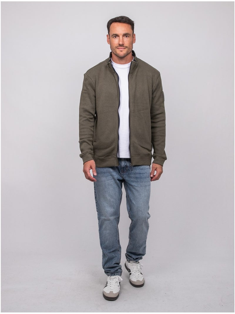 Gilet zippé wiropax Kaki - Kiabi