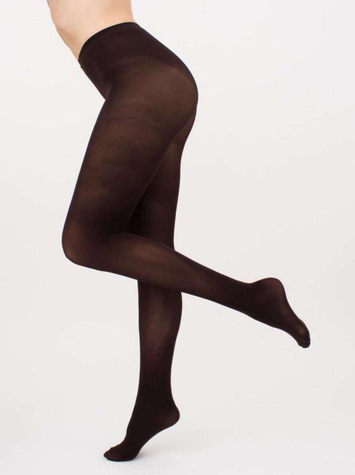 Giulia - Blues Collant 70den classique, matte opaque et chaude  - Marron - S - Kiabi