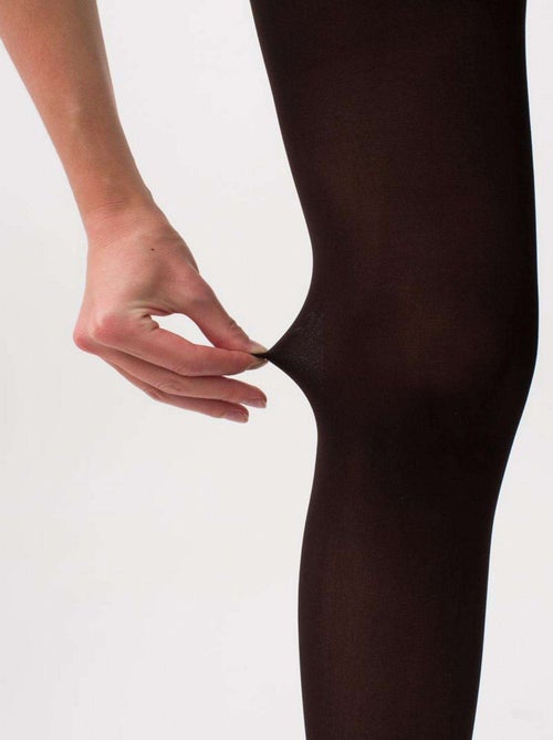 Giulia - Blues Collant 70den classique, matte opaque et chaude  - Marron - S - Kiabi