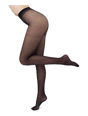 Giulia - Infinity Collants 20den classiques (Multipack) - brun clair -XL