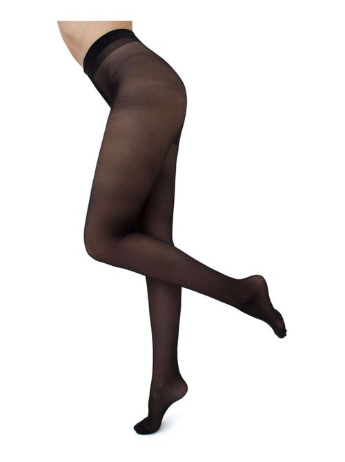 Giulia - Infinity Collants 40den classiques (Multipack) - Noir -S - Kiabi