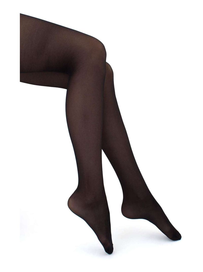 Giulia - Infinity Collants 40den classiques (Multipack) - Noir -S Noir - Kiabi