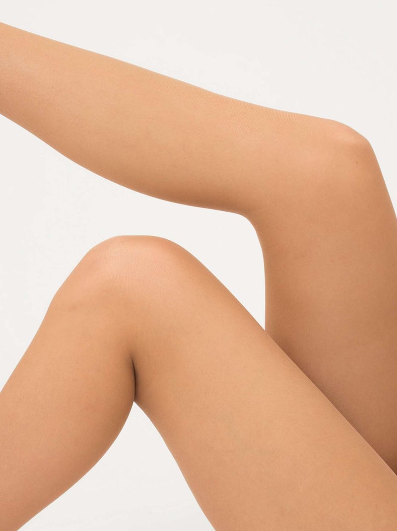 Giulia - Like Collants classiques 40den culotte confortables - (multipack) - Caramel - M Marron caramel - Kiabi