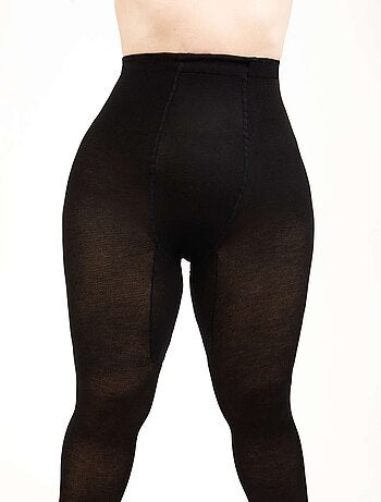 Giulia - Molly 200 Collant 200den (grandes Tailles) - Noir - XL