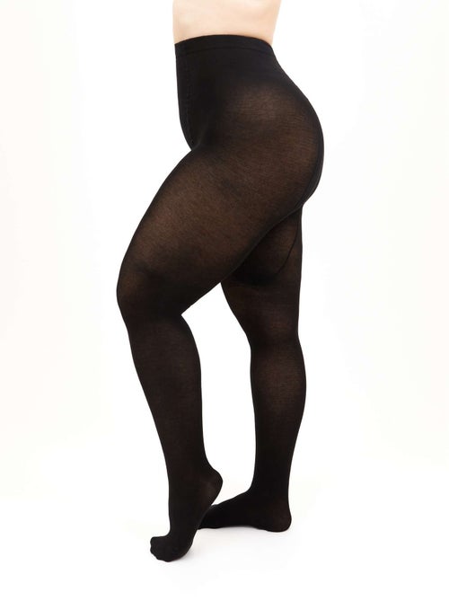 Giulia - Molly 200 Collant 200den (grandes Tailles) - Noir - XL - Kiabi