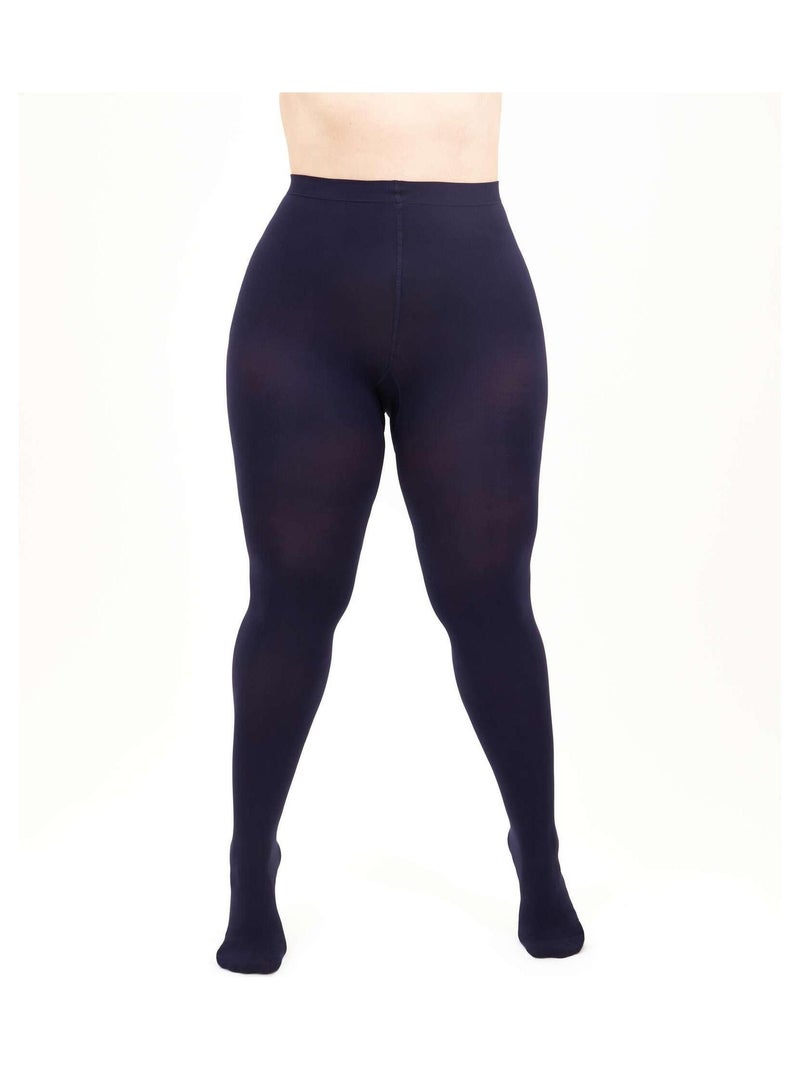 Giulia - Positive Micro 3D Collants classiques 70den Bleu marine - Kiabi