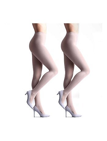 Giulia - Samba 40den (Multipack) Opaque Collant - Rouge - S