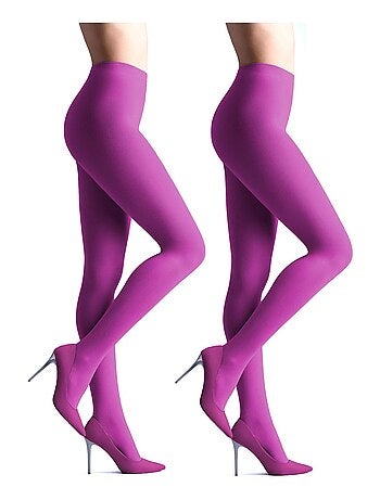 Giulia - Samba 40den (Multipack) Opaque Collant - Rouge - S