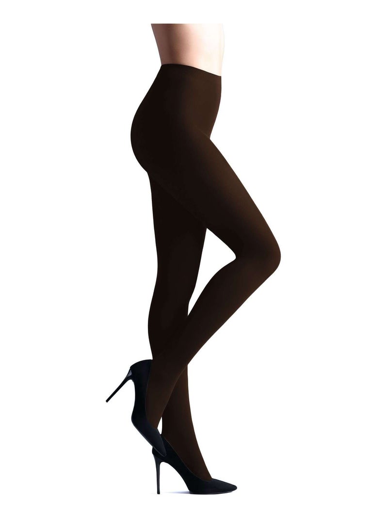 Giulia - Samba 40den (Multipack) Opaque Collant - Marron foncé - XL Marron foncé - Kiabi