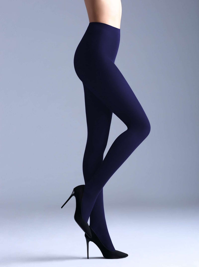 Giulia - Samba 40den (Multipack) Opaque Collant - Navy - XL Bleu marine - Kiabi