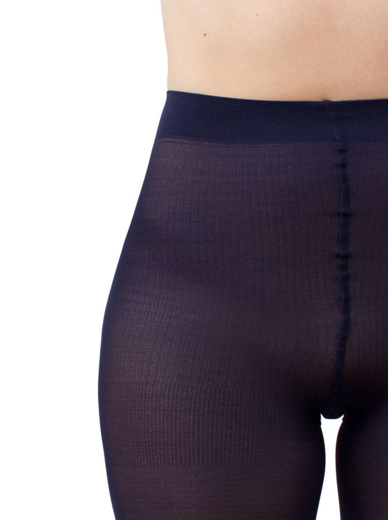 Giulia - Samba 40den (Multipack) Opaque Collant - Navy - XL Bleu marine - Kiabi
