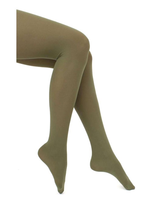 Giulia - Samba 40den (Multipack) Opaque Collant - Olive - M - Kiabi