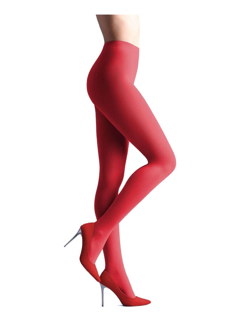 Giulia - Samba 40den (Multipack) Opaque Collant - Rouge - S Rouge - Kiabi