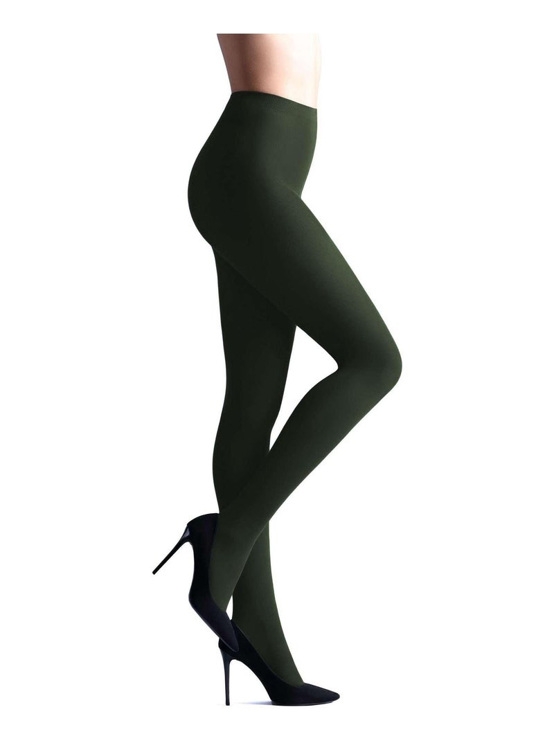 Giulia - Samba 40den (Multipack) Opaque Collant - Vert - XL Vert foncé - Kiabi