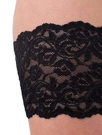 Giulia -Bandes de cuisse anti-frottements - Noir - 4XL