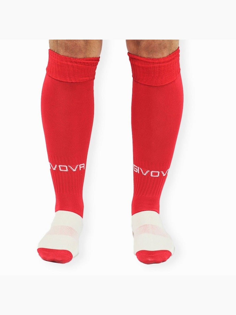 Givova - Chaussettes de foot CALCIO Rouge - Kiabi