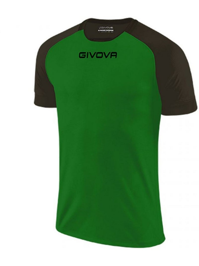 Givova - T-shirt CAPO Noir Vert - Kiabi