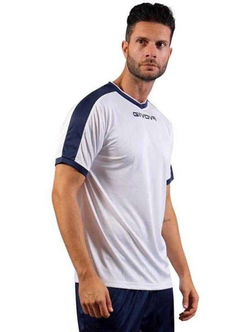 Givova - T-shirt REVOLUTION Blanc Bleu - Kiabi