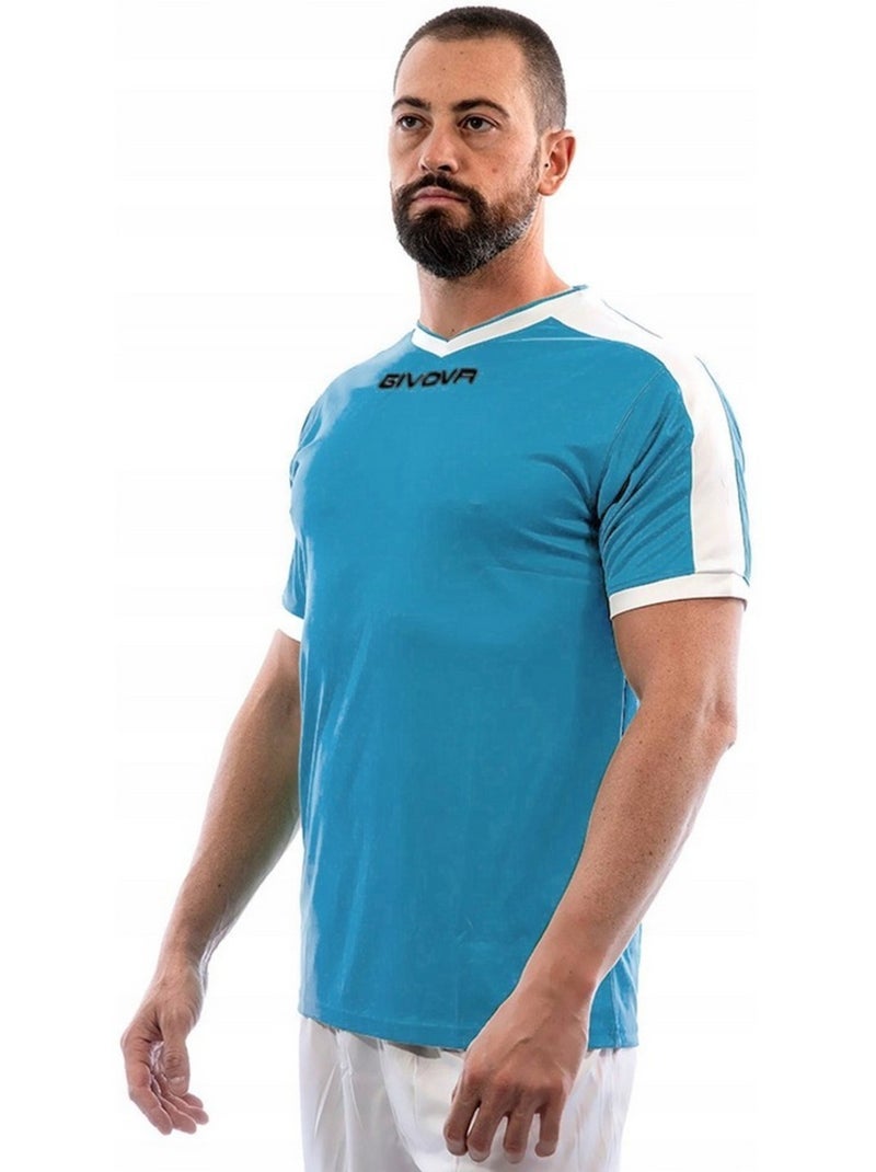 Givova - T-shirt REVOLUTION Blanc Bleu - Kiabi