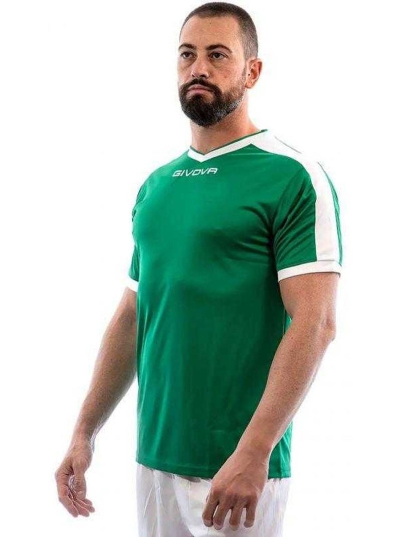 Givova - T-shirt REVOLUTION Blanc Vert - Kiabi